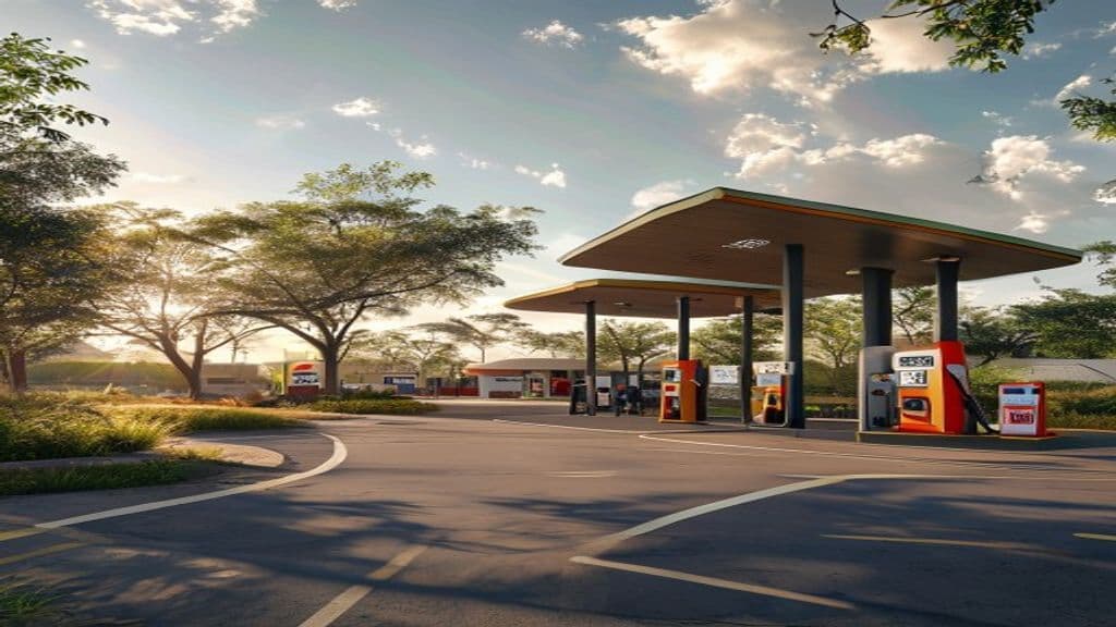 African forecourt — real-time tank monitoring